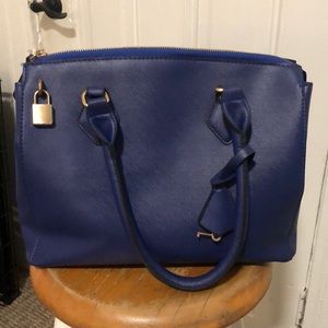 Royal blue purse